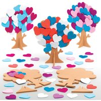 Liebesherz Baum Bastelsets (pro Set 5) Bastelaktivitäten Valentinstag