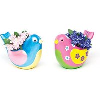 Blumentopf Vogel aus Keramik (pro Set 4) Keramik & Porzellan