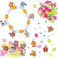 Bettelarmband-Bastelset Vögel (pro Set 3) Schmuck Basteln