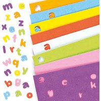 Selbstklebende Schaumstoff-Kleinbuchstaben (pro Set 1100) Bastelbedarf Verzierung & Dekorationen