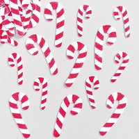 Filzaufkleber Zuckerstangen (pro Set 100) Bastelbedarf Verzierung & Dekorationen