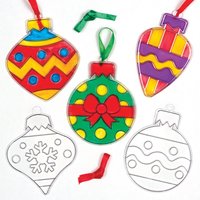 Weihnachtskugel Sonnenfänger Deko (pro Set 8) Bastelaktivitäten zu Weihnachten