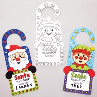 Türanhänger Weihnachten zum Ausmalen (pro Set 10) Bastelaktivitäten zu Weihnachten
