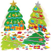 Weihnachtsbaum Mix & Match Karten-Bastelsets (pro Set 6) Bastelaktivitäten zu Weihnachten