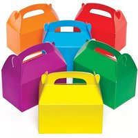 Bunte Geschenkschachteln (pro Set 6) Partyzubehör
