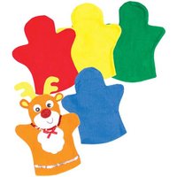 Filz-Handpuppen (pro Set 6) Flecht und Weben Bastelsets