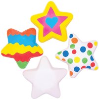 Entwerfen Sie Ihre eigenen Quetschende Stern (pro Set 5) Mitgebsel