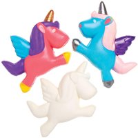 Entwerfen Sie Ihre eigenen Quetschende Einhorn (pro Set 4) Mitgebsel