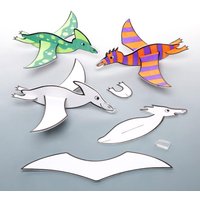 Gleiter Dinosaurier zum Ausmalen (pro Set 8) Mitgebsel