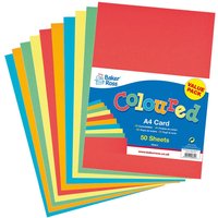 Bastelpappe DIN A4 (pro Set 50) Bastelbedarf Pappe & Papier