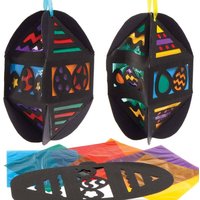 Osterei Buntglas Laterne Bastelsets (pro Set 4) Bastelaktivitäten zu Ostern – günstig kaufen