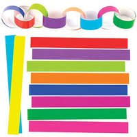 Bunte Papierketten (pro Set 300) Bastelsets