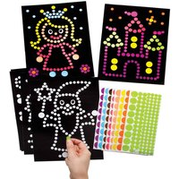 Märchen Punktebilder (pro Set 8) Bastelsets