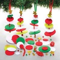 Weihnachtsbaum Stapelset (pro Set 6) Bastelaktivitäten zu Weihnachten