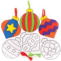 Weihnachtskugel Sonnenfänger (pro Set 10) Bastelaktivitäten zu Weihnachten
