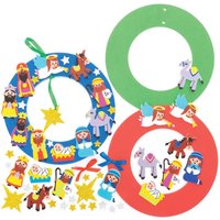 Adventskranz Bastelsets (pro Set 3) Bastelaktivitäten zu Weihnachten