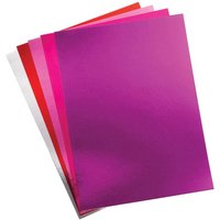 Rote, Rosa und Lila Metallic-Pappe (pro Set 20) Bastelbedarf Pappe & Papier – günstig kaufen