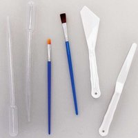 Malutensilien aus Plastik (pro Set 6) Farben