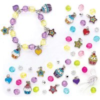 Muffin Bettelarmband Bastelset (pro Set 3) Schmuck Basteln