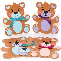 Liebesbären Mix & Match Kartenset (pro Set 6) Bastelsets