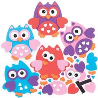 Liebeseulen Mix & Match Magnet Bastelsets (pro Set 8) Bastelsets