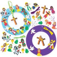 Karwoche Kranzsets (pro Set 3) Bastelaktivitäten zu Ostern