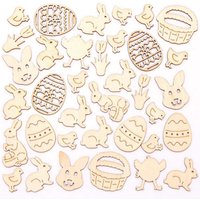 Kleine Osterholzformen (pro Set 108) Bastelbedarf zu Ostern – günstig kaufen