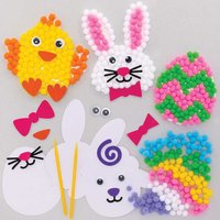 Oster Pom Poms Bastelsets (pro Set 5) Bastelaktivitäten zu Ostern