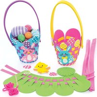 Oster Flecht-Bastelsets (pro Set 4) Bastelaktivitäten zu Ostern
