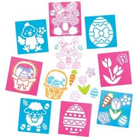 Oster Schablonen (pro Set 8) Bastelbedarf zu Ostern