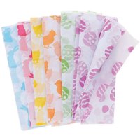 Oster Seidenpapier Großpackung (pro Set 30) Bastelbedarf zu Ostern