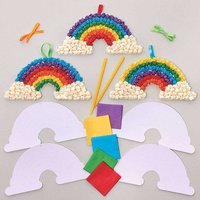 Seidenpapier Regenbogen Bastelset (pro Set 5) Bastelsets