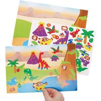 Sticker Set Dinosaurier (pro Set 5) Bastelsets