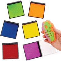 Stempelkissen in Regenbogenfarben (pro Set 6) Farben