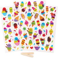Transferfolien Eiscreme (pro Set 150) Bastelbedarf Verzierung & Dekorationen – günstig kaufen