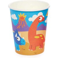 Partbecher Dinosaurier (pro Set 10) Partyzubehör