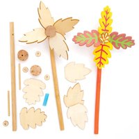 Herbstliches Windrad-Bastelset (pro Set 4) Bastelsets