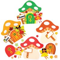 Feentür- Herbstbastelset (pro Set 4) Bastelsets