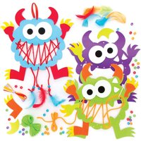 Monster Traumfänger-Bastelsets (pro Set 4) Bastelsets