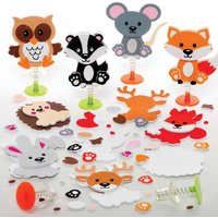 Waldtier Sprungfiguren Set (pro Set 8) Mitgebsel