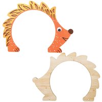 Holz Igeltor für den Zaun (pro Set 2) Basteln mit Holz