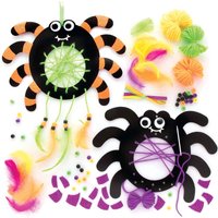 Spinnen Traumfänger-Bastelsets (pro Set 4) Halloween-Basteleien