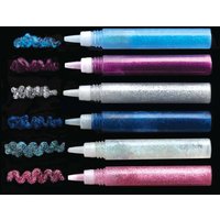 Winter Glitzerklebestifte (pro Set 24) Bastelmaterial