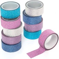 Winterliches Klebeband (pro Set 10) Bastelbedarf zu Weihnachten