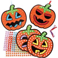 Kürbis Diamant Kunst Kits (pro Set 4) Halloween-Basteleien