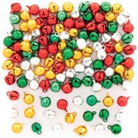 Mini Weihnachtsglocken (pro Set 120) Bastelbedarf zu Weihnachten