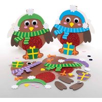 Rotkehlchen Mix & Match Karten-Bastelsets (pro Set 6) Bastelaktivitäten zu Weihnachten