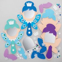Winterfee Spiegel-Set (pro Set 4) Bastelaktivitäten zu Weihnachten