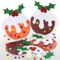 Weihnachtspudding Mix & Match Kartensets (pro Set 6) Bastelaktivitäten zu Weihnachten