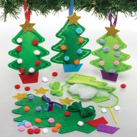 Weihnachtsbaum Nähsets (pro Set 3) Bastelaktivitäten zu Weihnachten